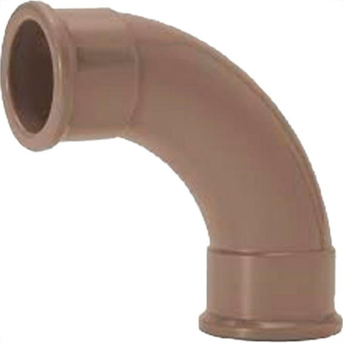 Curva Soldavel PVC Liso Liso Krona 25Mm X 90 - Kit C/20 PC