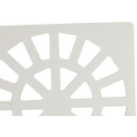Grelha Plast.Quadr.Branca 100 Krona - Kit C/12 PC