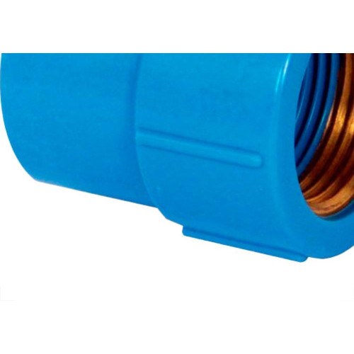 Luva.Azul Krona 25Mm X 1/2 - Kit C/20 PC