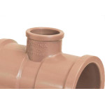 Tee Soldavel Red Krona 50Mm X 25Mm - Kit C/10 PC