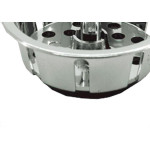 Cestinha Val.Amer.Plast.Crom.Luconi - Kit C/10 PC