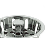 Cestinha Val.Amer.Plast.Crom.Luconi - Kit C/10 PC