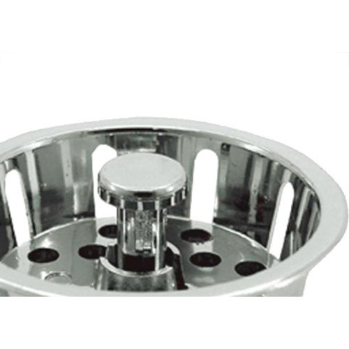 Cestinha Val.Amer.Plast.Crom.Luconi - Kit C/10 PC