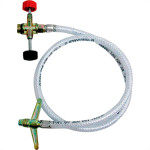 Kit C/5 - Transferidor De Gas P13 para P2 Com Registro