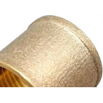 Luva Metal Amarela R/R 1/2 M.Rei