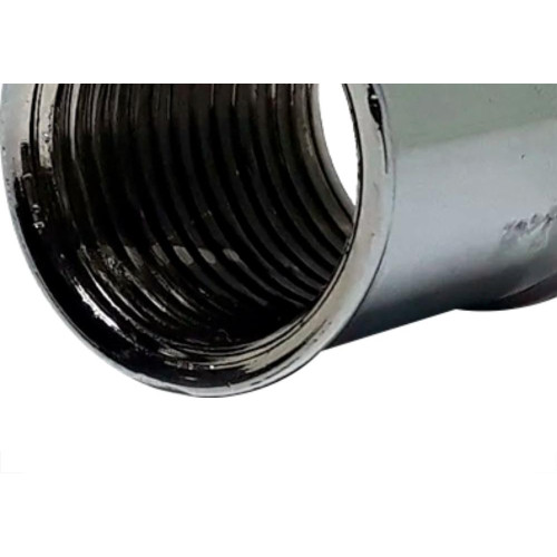 Luva Metal Cromada R/R 1/2 M.Rei