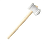 Martelo Borracha Azulej.Milk 40 Bco