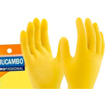 Luva Mucambo Forrada Amarela ,M