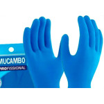 Luva Mucambo Lisa Azul  M