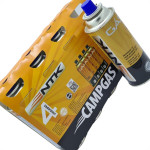 Carga Gas P/Macar/Fog.Nautika 227G - Kit C/4 PC