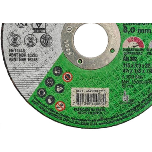 Disco Nort.Cort/Ferro 4.1/2X7/8Cla