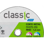 Disco Nort.Inox 7'' X 1,6 X7/8 Ar102