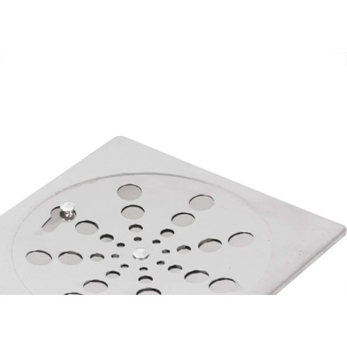 Grelha Aco Inox Overtime Qdr.10 C/F
