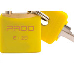 Cadeado Pado Color 20 Amarelo