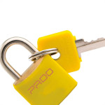 Cadeado Pado Color 25 Amarelo