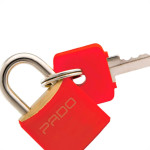 Cadeado Pado Color 30 Vermelho