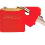Cadeado Pado Color 30 Vermelho