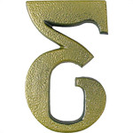Numero Colonial Pexcel Bronze 3
