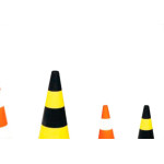 Cone P/Sinaliz.Delta 50Cm Laran/Bco