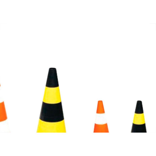 Cone P/Sinaliz.Delta 50Cm Laran/Bco