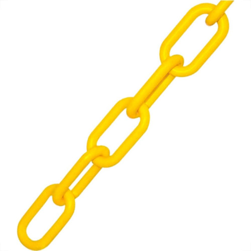 Corrente Pvc Delta.Gd Amarela 50Mt