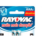 Pilha Rayovac Alc Palito C/02