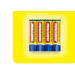 Pilha Rayovac Amarela Palito C/4