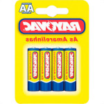 Pilha Rayovac Amarela Pequena C/4