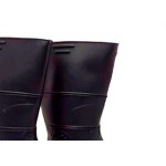 Bota Pvc Preta Solado Amar.Rca 42