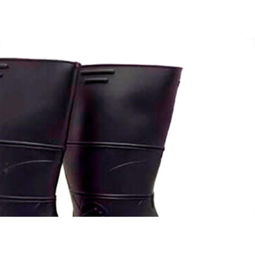 Bota Pvc Preta Solado Amar.Rca 44