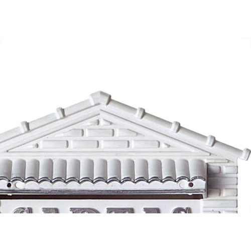 Caixa Carta Pvc Real Bco/Ouro - 04P