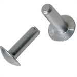 Rebite Macico Al.Lentilha 3/16.X5/8