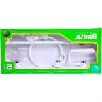 Kit Aces.P/Wc Brasil Br/Crist. 5Pc