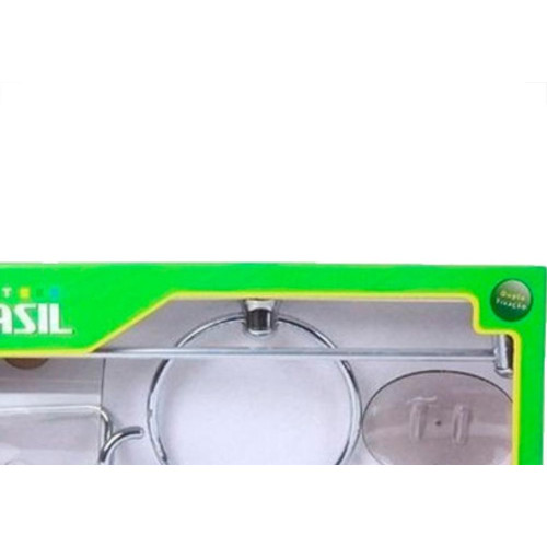 Kit Aces.P/Wc Brasil Cr/Fume  5Pc