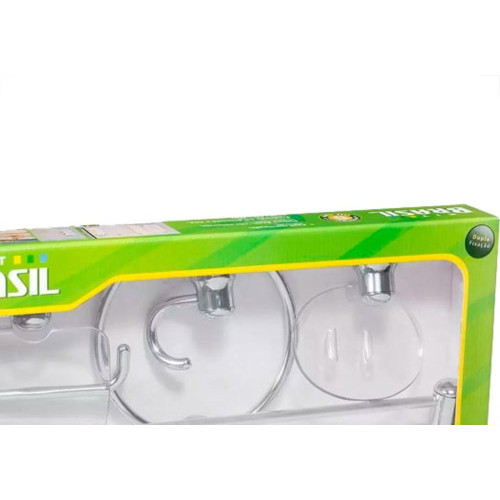 Kit Aces.P/Wc Brasil Cromado  5Pc