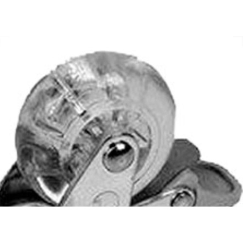 Rodizio Placa Gir.C/T 50Mm Silicon