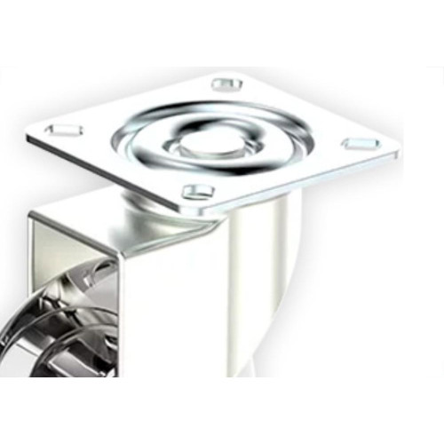 Rodizio Placa Gir.S/T 75Mm Silicon