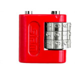 Cadeado C/Segredo Stam 25Mm Cartela Verm