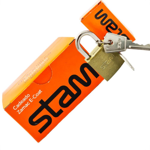 Cadeado Stam 35 Zamack - Kit C/5 PC