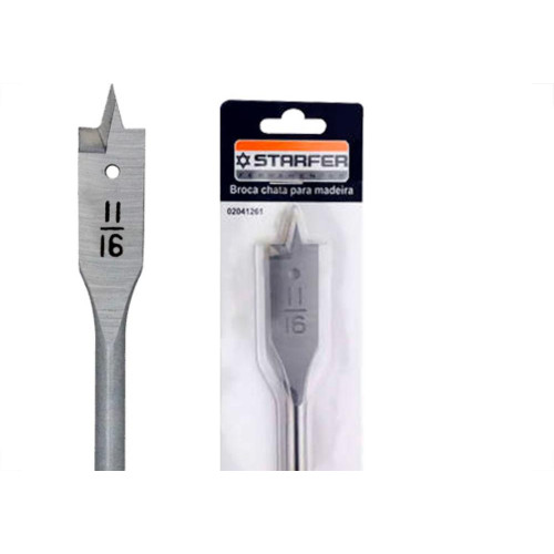 Broca Chata P/ Madeira  F11/16 Starfer