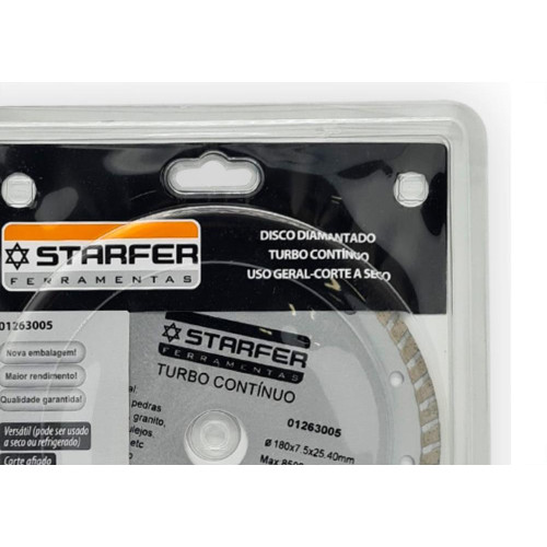 Disco Diam.Starfer Turbo 7'' X 25
