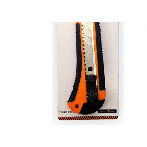 Estilete Emborrachado Starfer C/3 Laminas