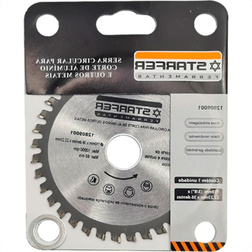 Serra Widea Starfer Aluminio 110X36D