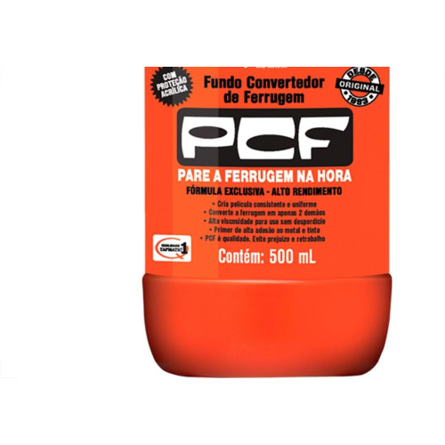Removedor Neutralizador Convertedor. De Ferrugem Pcf 500Ml