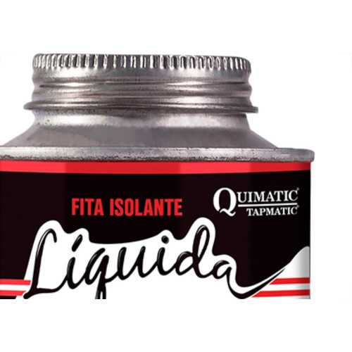 Fita Isol. Liquida Preta Quimatic 200Ml