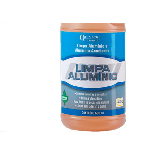 Limpador De Aluminio 500Ml Quimatic