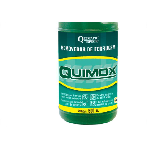 Kit C/3 - Removedor Ferrugem Quimox 500 Ml