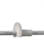 Bucha Passagem P/Cabo Coaxial C/50