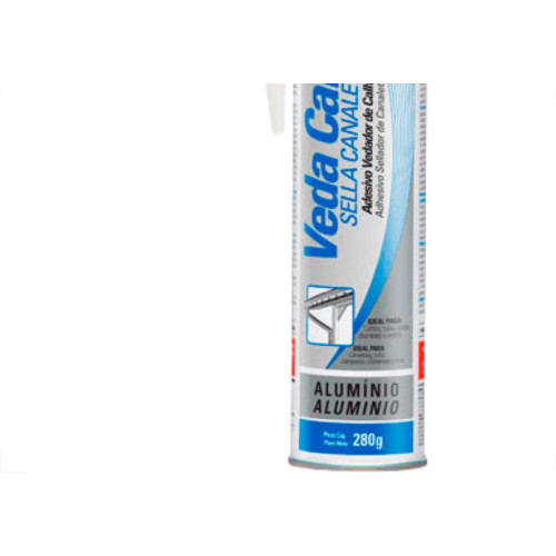 Cola Veda Calha Tek Bond Aluminio 280Gr