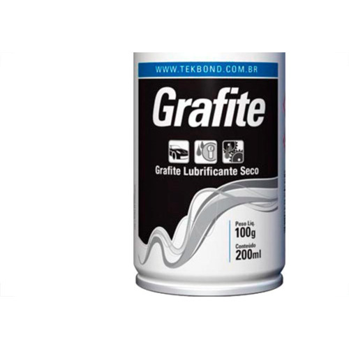 Grafite P/Cadeado Spray 200Ml Tek